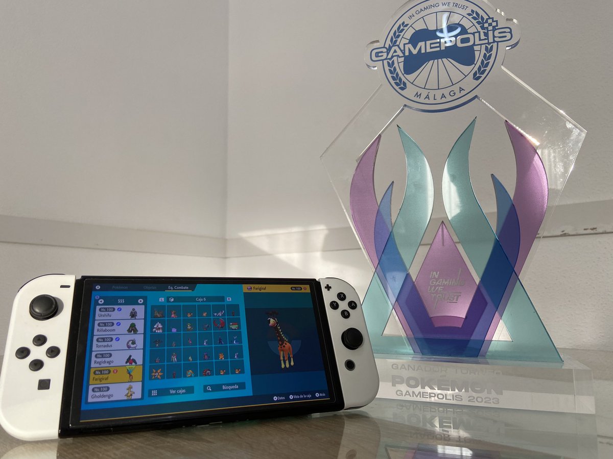 Campeón del torneo de la Gamepolis organizado por <a href="/VictoryRoadES/">VR España</a> 

Después de dos días de torneo he acabado ganando con un 12-0.

Me he llevado 1.000€ y este trofeo bien crema, nos vemos en Yokohama 🇯🇵