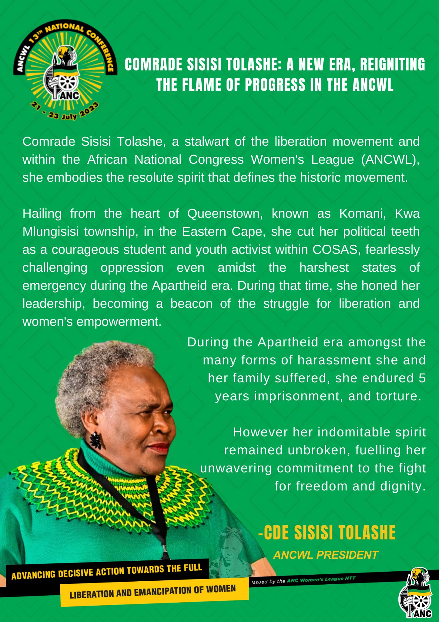 ANCWL 13th National Conference on Twitter