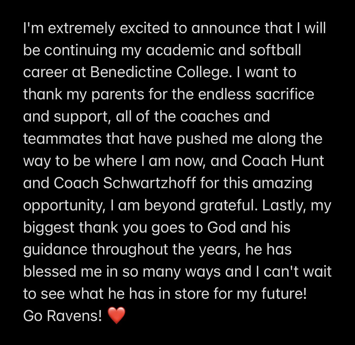 Renay Myers (@renay_16) on Twitter photo Officially a Raven❕
<a href="/coachphunt/">Paul Hunt</a> <a href="/jenna_schwartzz/">Jenna Schwartzhoff</a> <a href="/nebraskagold816/">Nebraska Gold 816 Schultz</a> <a href="/VFDragons/">USD #338 Valley Falls</a>
#unleashgreatness #godisgreat Officially a Raven❕
<a href="/coachphunt/">Paul Hunt</a> <a href="/jenna_schwartzz/">Jenna Schwartzhoff</a> <a href="/nebraskagold816/">Nebraska Gold 816 Schultz</a> <a href="/VFDragons/">USD #338 Valley Falls</a>
#unleashgreatness #godisgreat