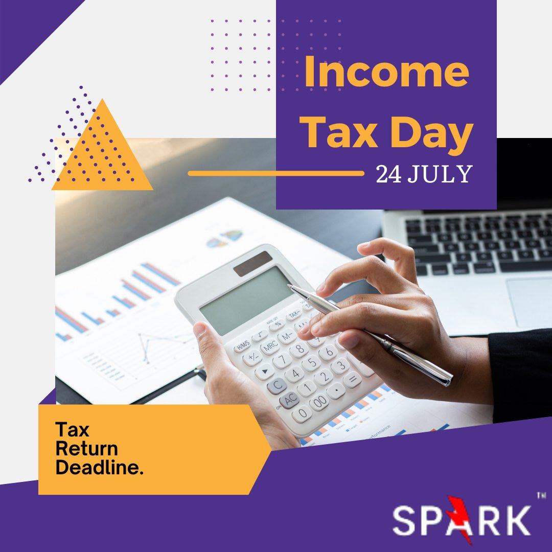 '📢 Today is Income Tax Day! 💰📆
As we mark this significant day, it's time to reflect on the importance of fulfilling our civic duty and contributing to the progress of our nation. 💪🏼'#IncomeTaxDay
#TaxFiling
#TaxDay
#TaxObligations
#FinancialResponsibility
#TaxCompliance