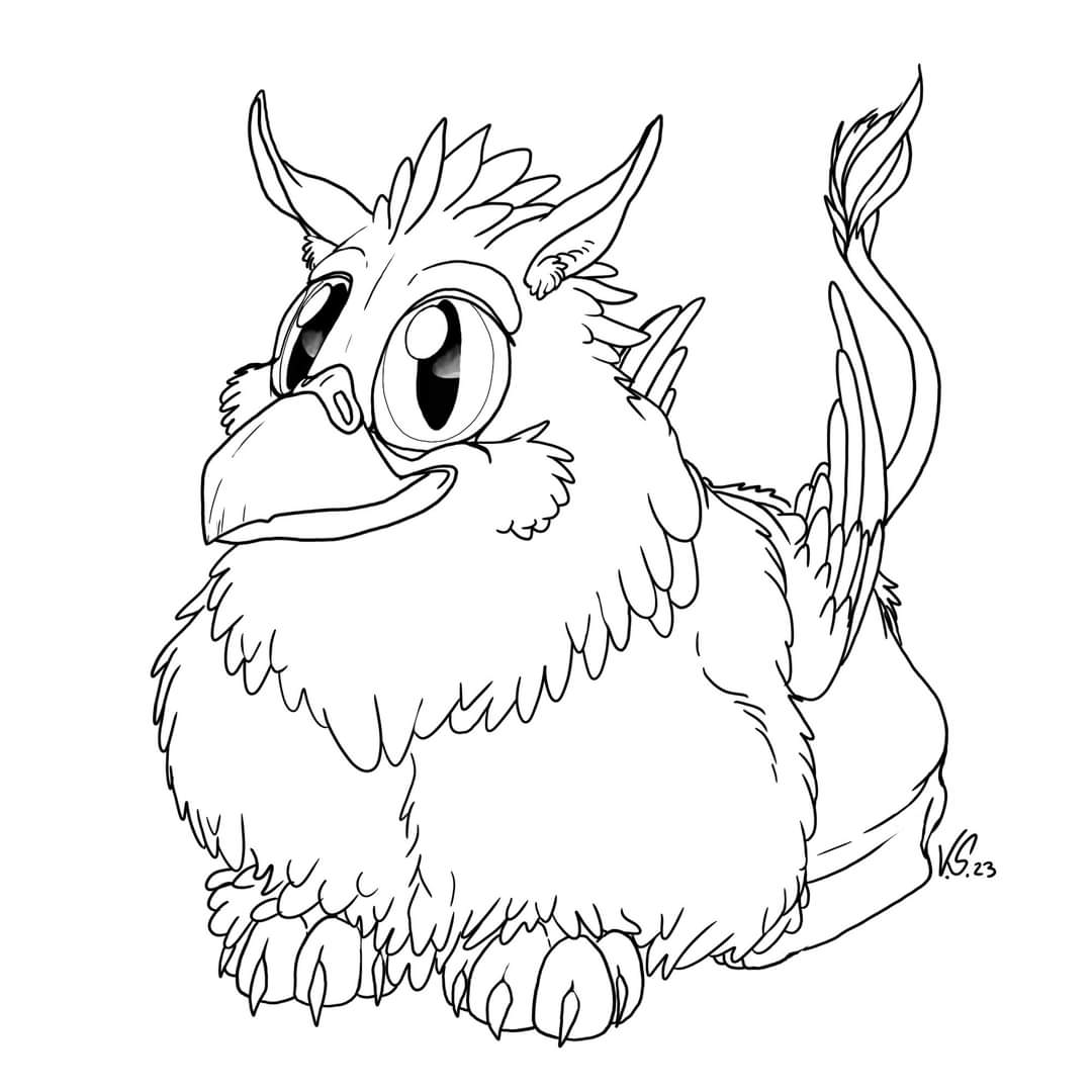 SuziDragonlady's tweet photo. Weekly Sketch #173 - 23th of July. Just a random gryphon, drawn in Autodesk Sketchbook. #gryphon #gryphons #art #drawings #drawing #sketch #sketches #fantasy #fantasycreature https://t.co/4JuzJFIrpJ