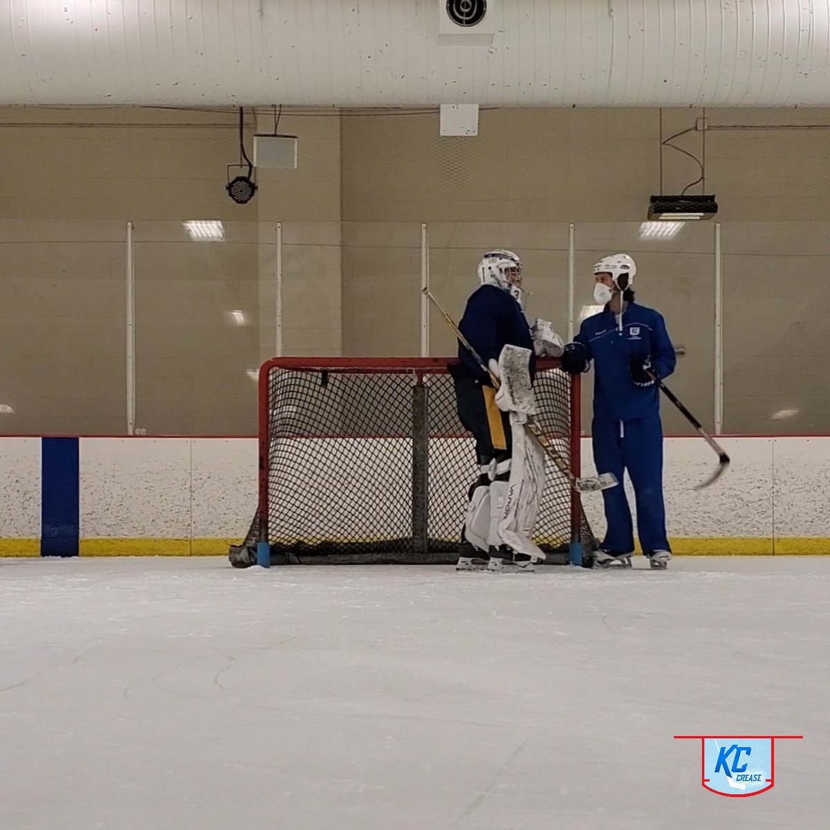 Great getting back to work with @damongmos this morning after a stellar  season with <a href="/jrpredators/">Jr Predators</a> AAA (17-8-1, 0.915%, 2.15, &amp; 7 shutouts). Damon brings a great balance of working hard &amp; having fun to each session. Looking forward to the next one Dames!