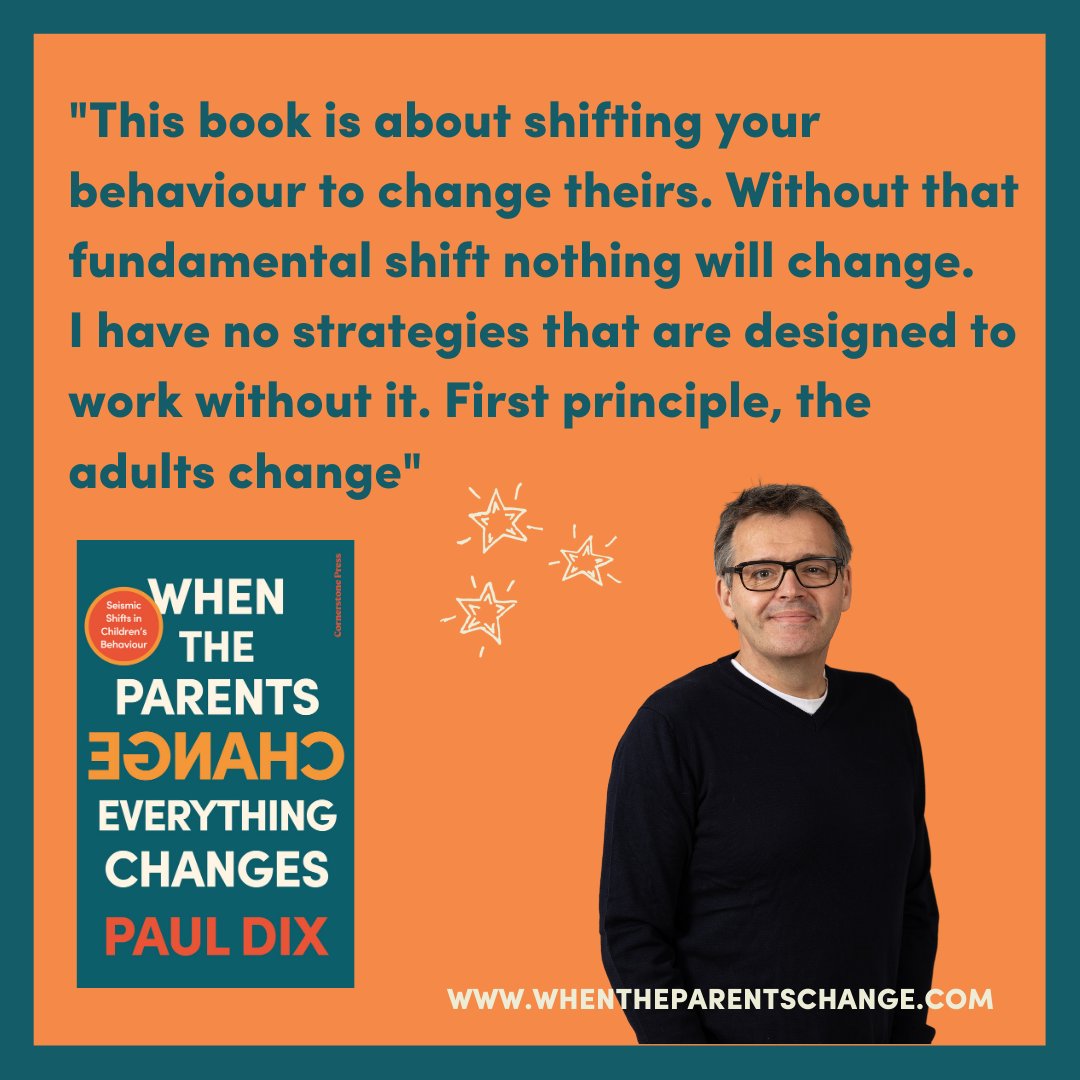 Paul Dix's method will turn your home into a behavioural nirvana. It is not just a list of punishments and rewards. It is so much more useful than that.💚

#WhenTheParentsChange #WTPC #PaulDix #Parenting #Behaviour #PositiveParenting #RelationalPractice 
@pauldixtweets