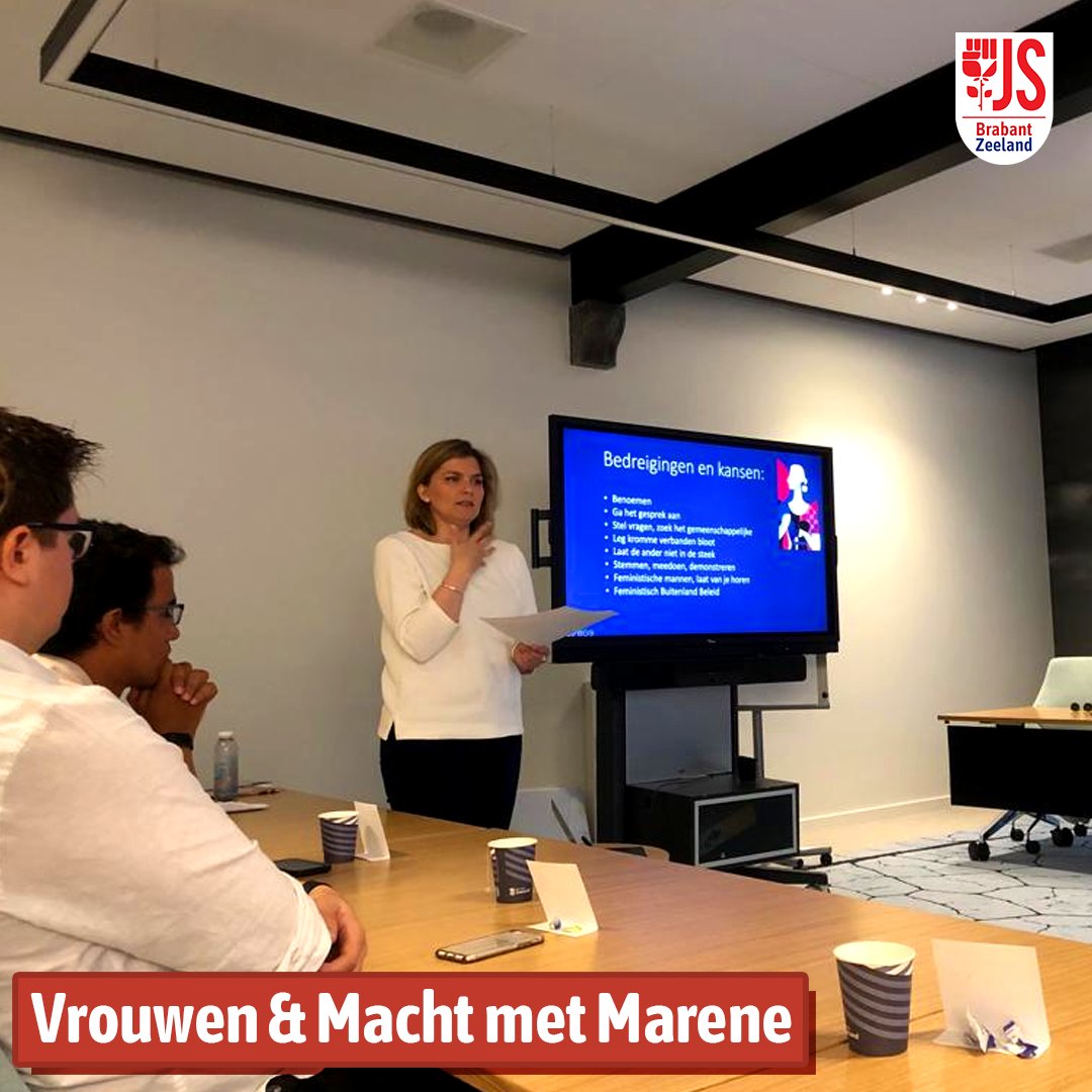 jszeebra's tweet photo. We hebben eergisteren een enorm interessante avond gehad over het thema "Vrouwen en Macht" met @powerfraeulein. Dankzij onze samenwerking met de Linkse Zeeuwen kwamen veel jongeren langs om te luisteren naar Marene haar heldere woorden over dit belangrijke thema. 🌹 https://t.co/yDqNN1gUeM