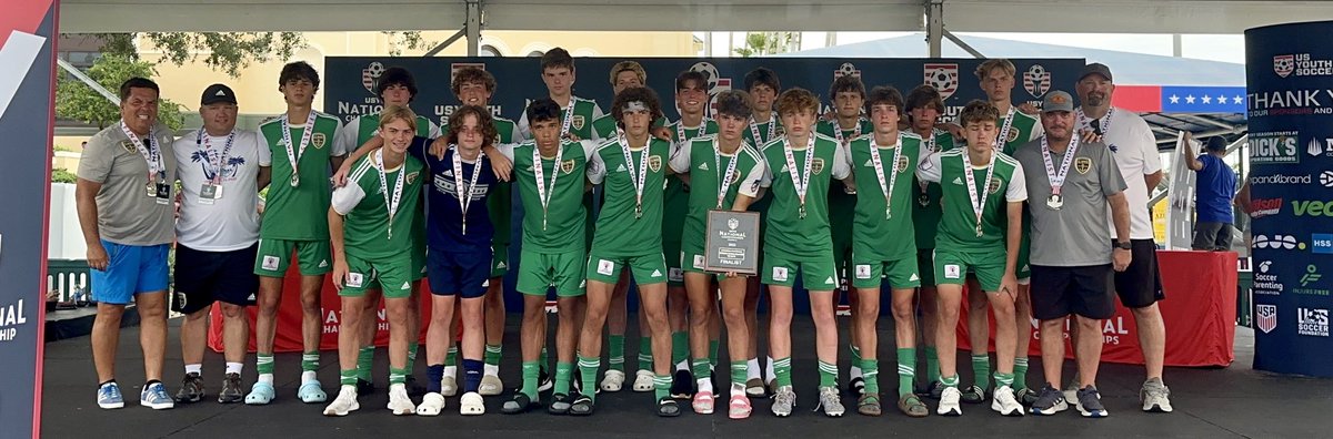 JBM 07 Academy take home silver @ USYS Nationals. Incredible season boys! ⁦@usyscups⁩ ⁦@USYouthSoccer⁩ ⁦@JBMarineSC⁩ #foritall