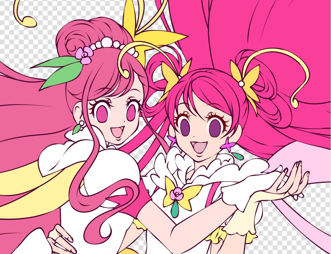 Redrawing one of my favorite artworks 🥰
#precure #wip