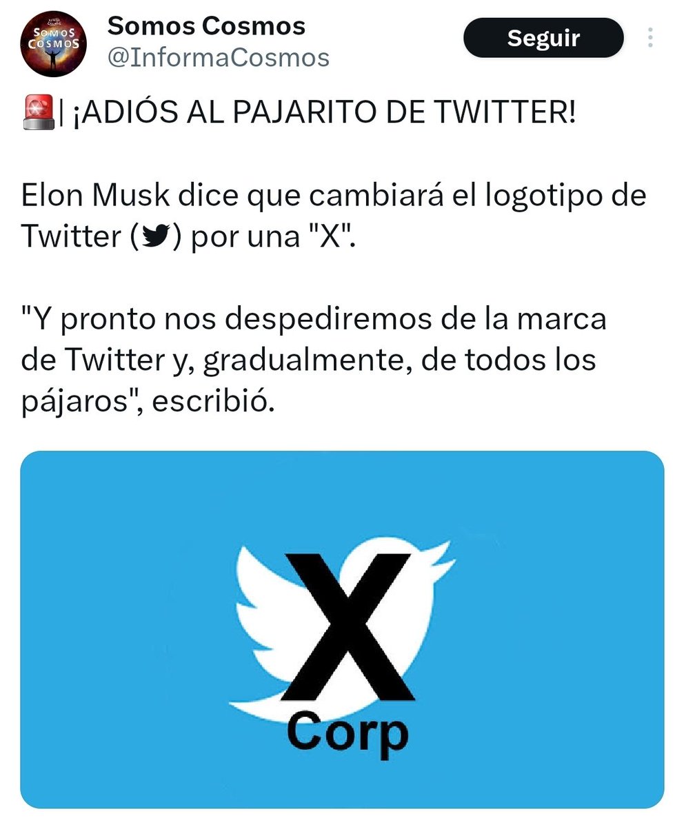 victorcervera's tweet photo. ¿Soy el único que piensa que Musk es autodestructivo?
Esos delirios de grandeza les hace creer que todo lo pueden mejorar y lo único que hacen es destruir lo que estaba bien y muuuy bien.
Adiós Twitter, hola Threads
#AdiosTwitter #Threads #ByeTwitter #HelloThreads https://t.co/1u8uRa9wmz