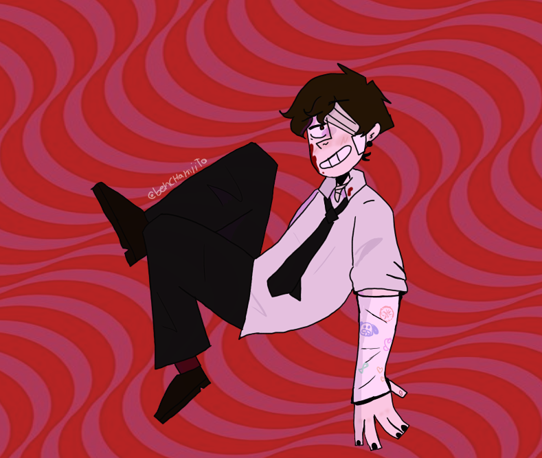benchamiito's tweet photo. i was bored :P

 #DazaiOsamu  #BungouStrayDogs #BSD https://t.co/ZEhLNa4ByV