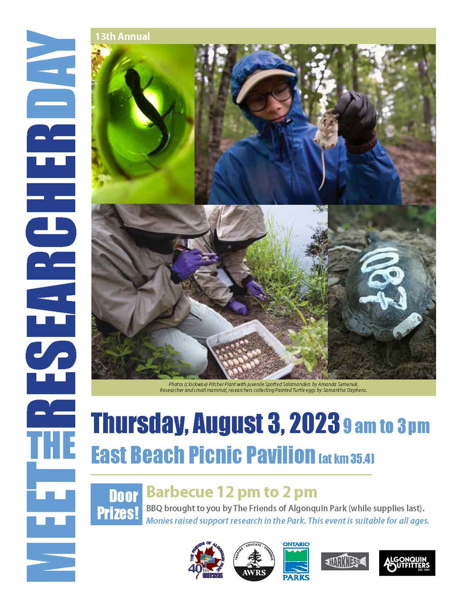 We hope to see you at our annual Meet the Researcher Day on Aug. 3rd!