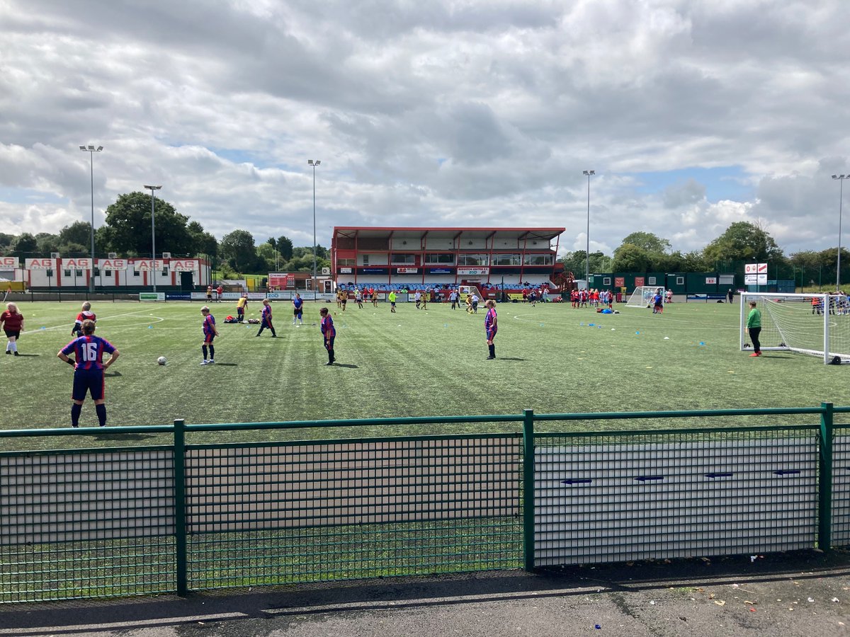 Spent the day at <a href="/RedditchUtd/">Redditch United</a> watching H play for <a href="/droylsden_town/">Droylsden Town Walking Football Club</a> in a walking football tournament. Thanks to the management of <a href="/lesw59/">Lesley Wright</a> they progressed to the final after winning 5, drawing 1 and only conceding 1. In the final -