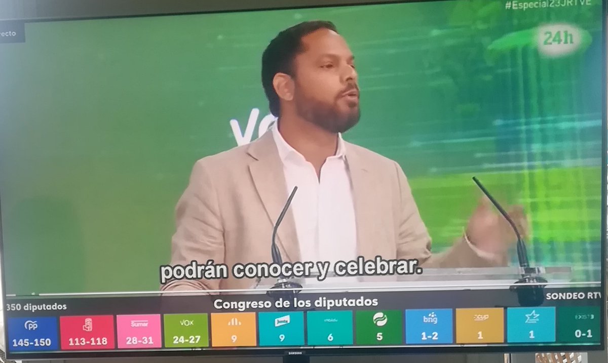 MParraGr's tweet photo. El gobierno socialpodemista trata a las personas Sordas de España como ciudadanos de segunda categoría. Sin interprete de lengua de signos española. 
@FundacionCNSE 
@CNSEinfo 
@UnaSord_info
@ASOGRA_ 
@PSOE
@ppopular 
@vox_es 
@sumar https://t.co/p9pz95q4ZA