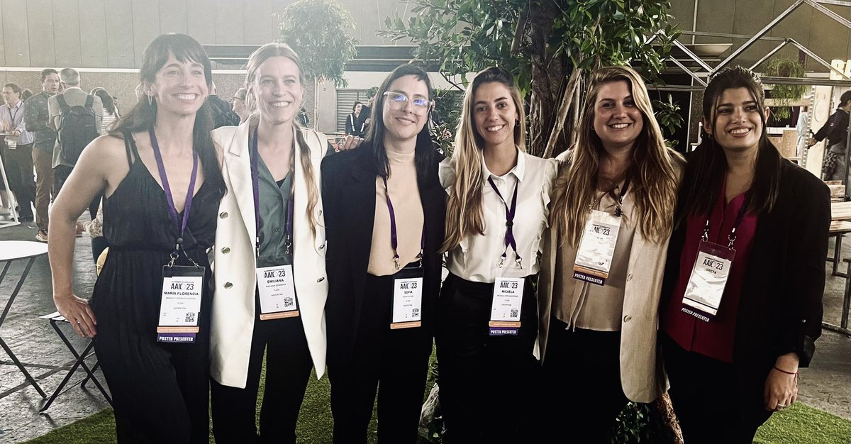 LucĂa Crivelli (@lucrivelliok) on Twitter photo Congratulations to the amazing team of travel fellowship awardees from the Department of Cognitive Neurology at Fleni attending #AAIC2023 in Amsterdam! Your achievements and successes make us incredibly proud! 🎉✨
<a href="/NeuroAllegri/">Ricardo F. Allegri</a> <a href="/IsmaelLCalandri/">Ismael Calandri</a> <a href="/FleniOficial/">Fleni</a> Congratulations to the amazing team of travel fellowship awardees from the Department of Cognitive Neurology at Fleni attending #AAIC2023 in Amsterdam! Your achievements and successes make us incredibly proud! 🎉✨
<a href="/NeuroAllegri/">Ricardo F. Allegri</a> <a href="/IsmaelLCalandri/">Ismael Calandri</a> <a href="/FleniOficial/">Fleni</a>
