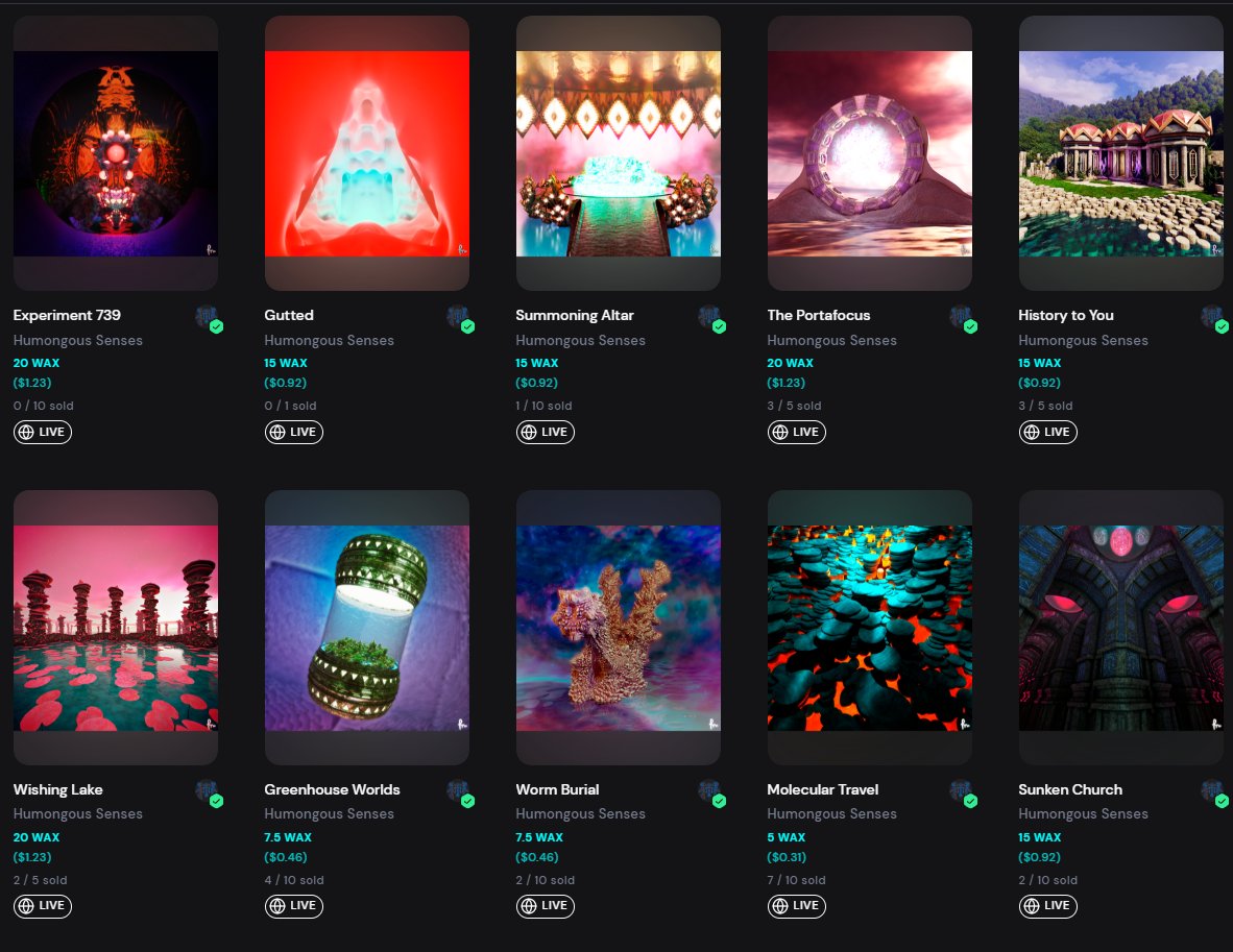 HumongousSenses's tweet photo. Check out the current Humongous Senses' drops!
https://t.co/W7nISdYy47
#NFTs #NFTCommunity #NFTartist #nftcollectors #neftyblocks #WAXP #waxnft #waxgang #neftydrop #waxfam https://t.co/dF08oqeRbm