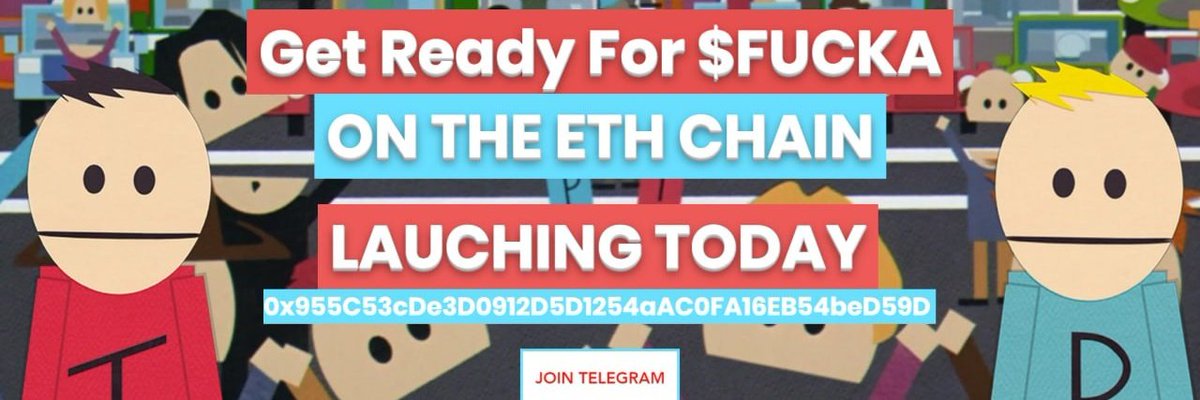 FINAL LAUNCH ANNOUNCEMENT:

THE LAUNCH WILL HAPPEN ANYTIME IN THE NEXT 1 HOUR

1. Remember starting tax is 3/3 Buy/Sell and will be reduced to 2/2
2. Liquidity will have a starting lock of 1 Month

KEEP AN EYE ON THE NEXT ANNOUNCEMENT

TG - t.me/UncleFuckaPort…

#FUCKA #ETH