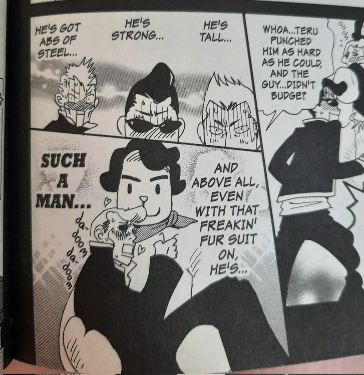 oh boy I wonder who this hero character is based on