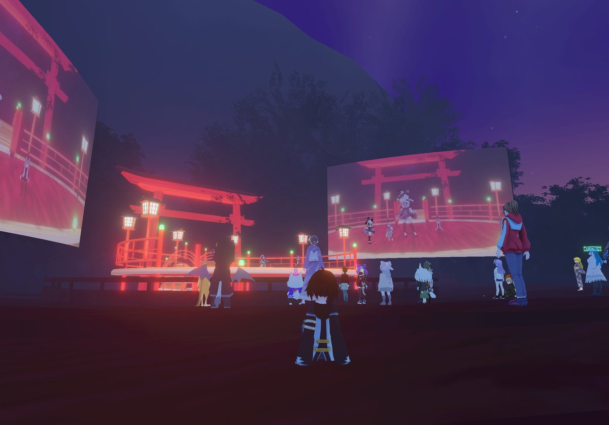 amaayakan's tweet photo. #cluster #PLAYonVR
番外編 #サマクラ2023
VRChatからの刺客(語弊)たちを拝んできた https://t.co/8gXjGKbGPr