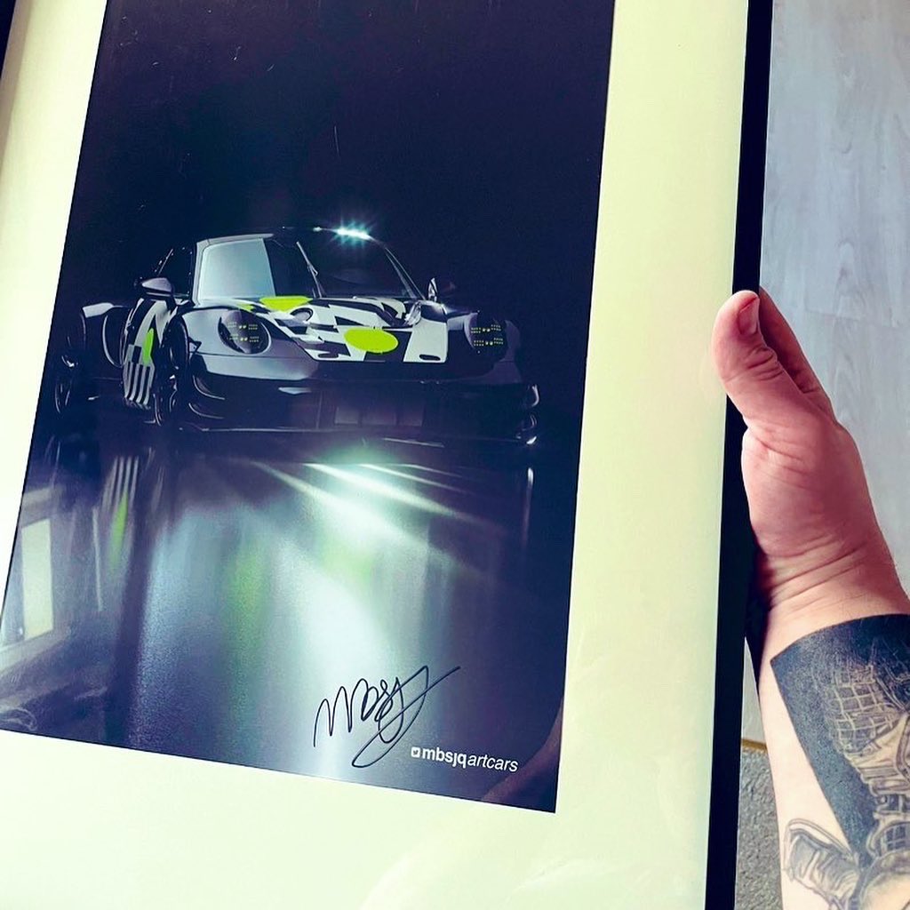 Like, Retweet & comment ‘Me’ For your chance to win a signed print of ‘Enigma’ Competition closes Wed Jul 26 💛🏁