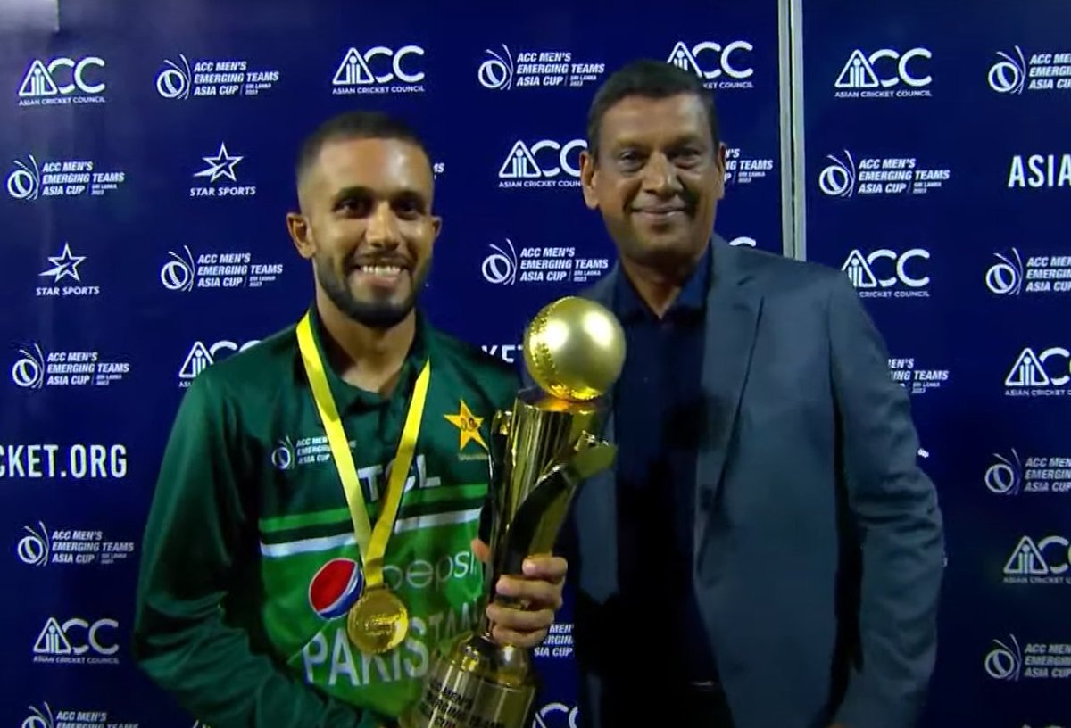 MalikShezz's tweet photo. Puppi Jhappi culture ends, We got our new Young guns!!
#PAKvIND
#EmergingAsiaCup2023
#Congratulations #pak_team https://t.co/kNR71PBoo2