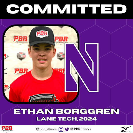 1B/OF Ethan Borggren (Lane Tech, 2024) commits to Northwestern.

Borggren is currently ranked No. 59 in Illinois' 2024 class.

(<a href="/NUCatsBaseball/">Northwestern Baseball</a> | <a href="/LTBaseball/">Lane Tech Baseball</a>)

👤 PROFILE: loom.ly/48N-WT8