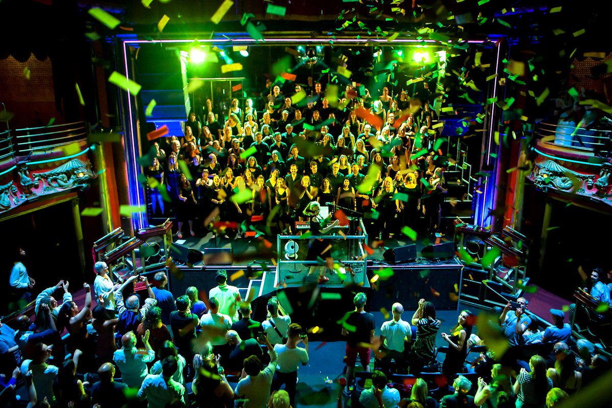 A dreamy few nights at <a href="/TheClaphamGrand/">The Clapham Grand</a>! Can we do it all again?! 📸<a href="/Tommophoto/">Tommophoto</a> #londonchoir #realvoiceschoir