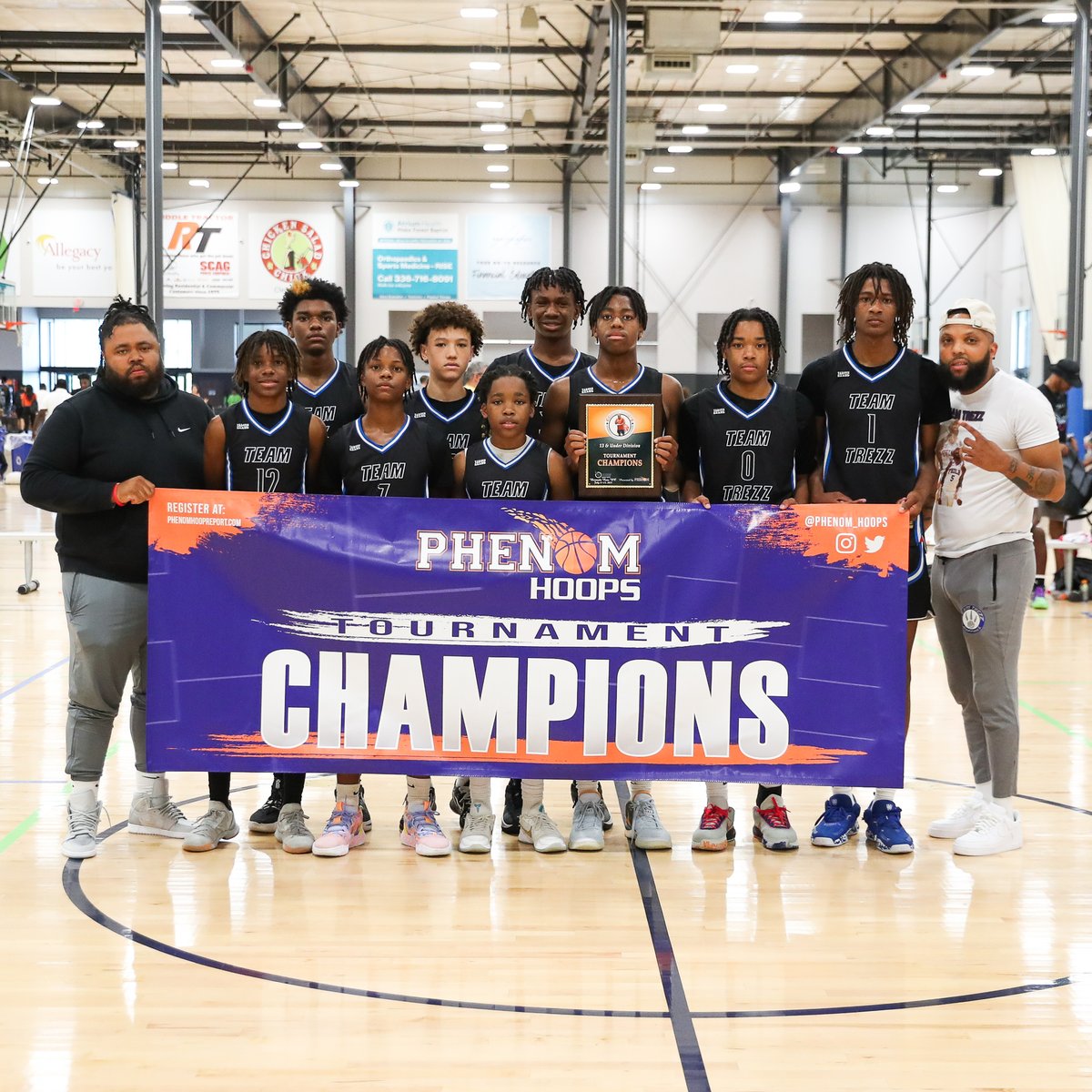 Champions 13u Division at the #CoachRickTOC 

Team Trezz 2028 Williams