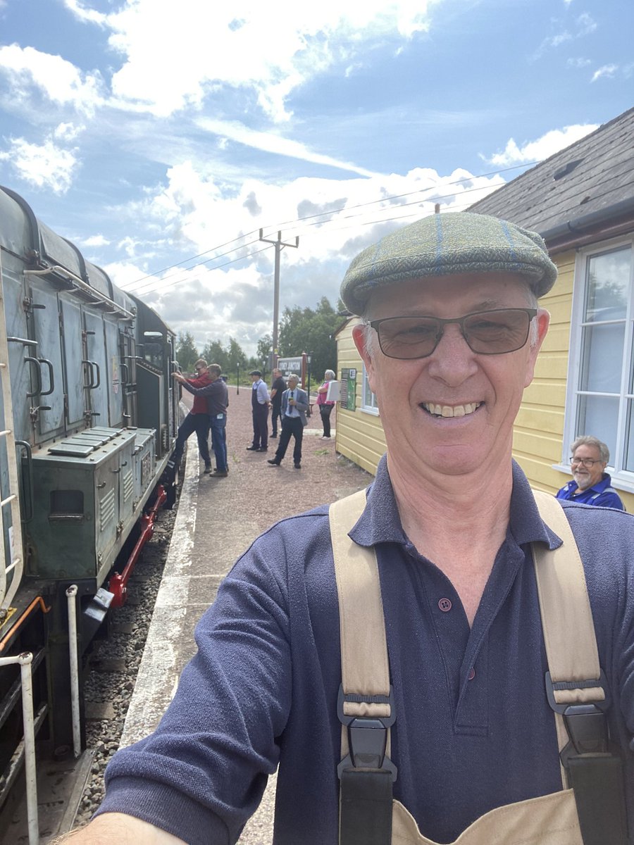 Another weekend and today it’s brake van rides.  #deanforestrailway