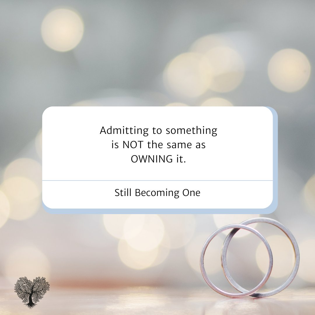 1FleshMarriage's tweet photo. Sometimes we have to own things in our lives and
marriage journey!
#stillbecomingone #onefleshmarriage #marriagerocks #dateyourspouse #marriageisfun #alwayspreferyourspouse #relationshipcoaching #traumainformed #mentalhealth https://t.co/N5gha4m7Oc
