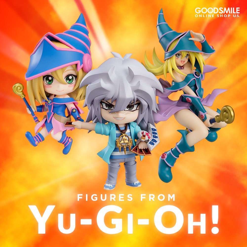 Shuffle your deck and add some Yu-Gi-Oh! figures from GOODSMILE ONLINE SHOP US to your collection! You're sure to have the edge in your next duel with Yami Bakura and Dark Magician Girl on your side!

Shop: s.goodsmile.link/ek6

#YuGiOh #Goodsmile