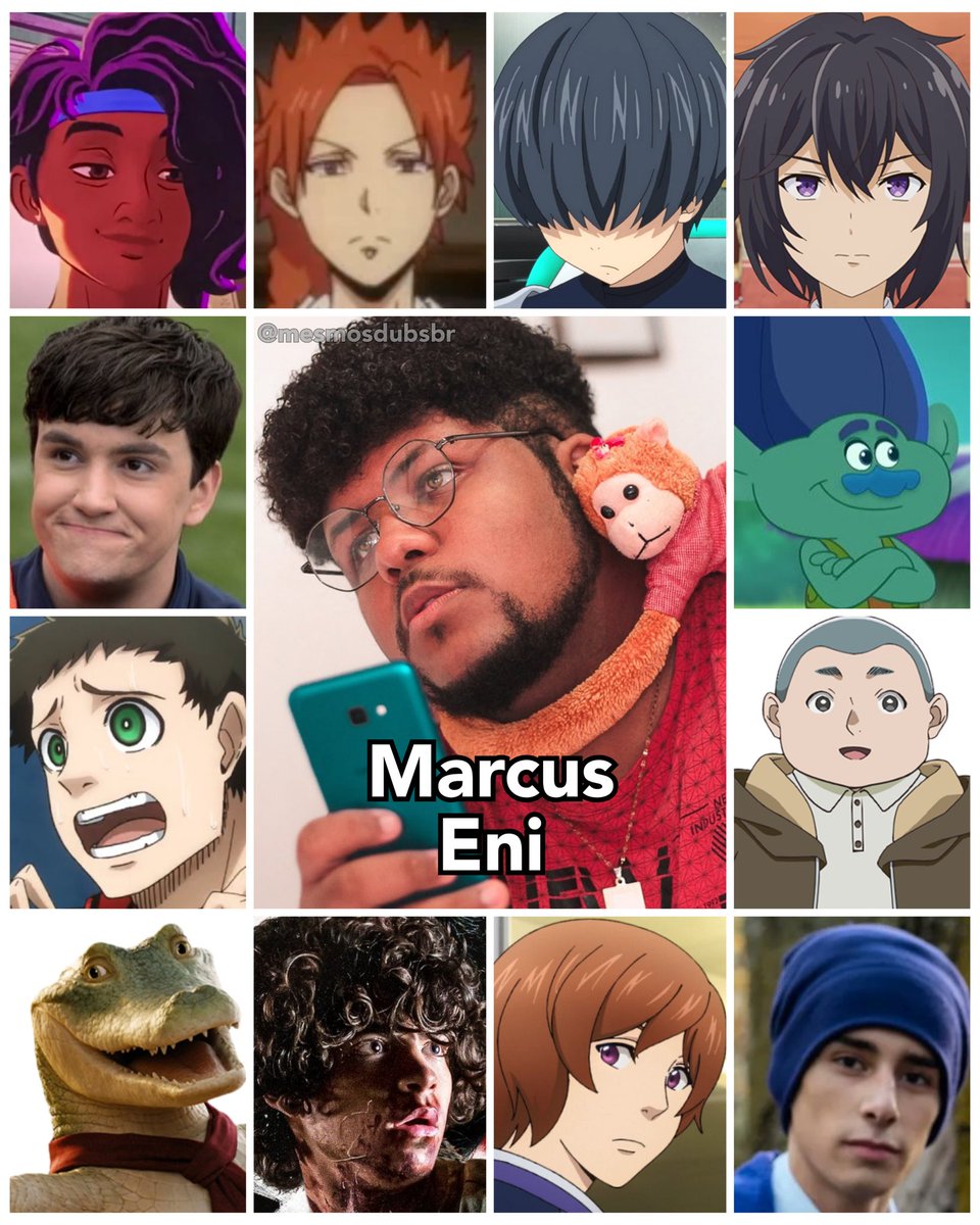 Personagens Com os Mesmos Dubladores! on X: Uma sensação moderna