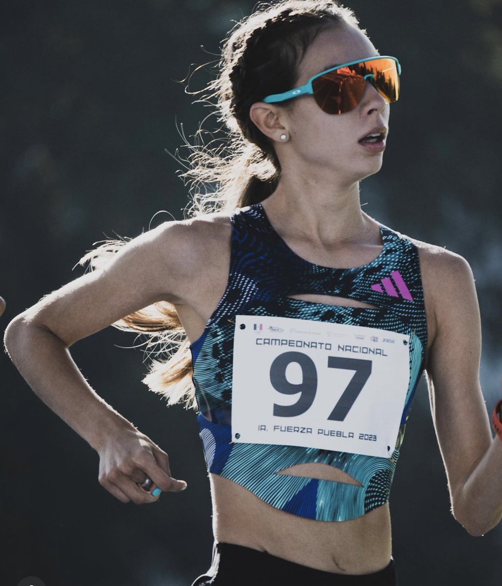 Campeona nacional 🥇 🇲🇽 
Lista para el campeonato mundial de atletismo y los juegos panamericanos 2023