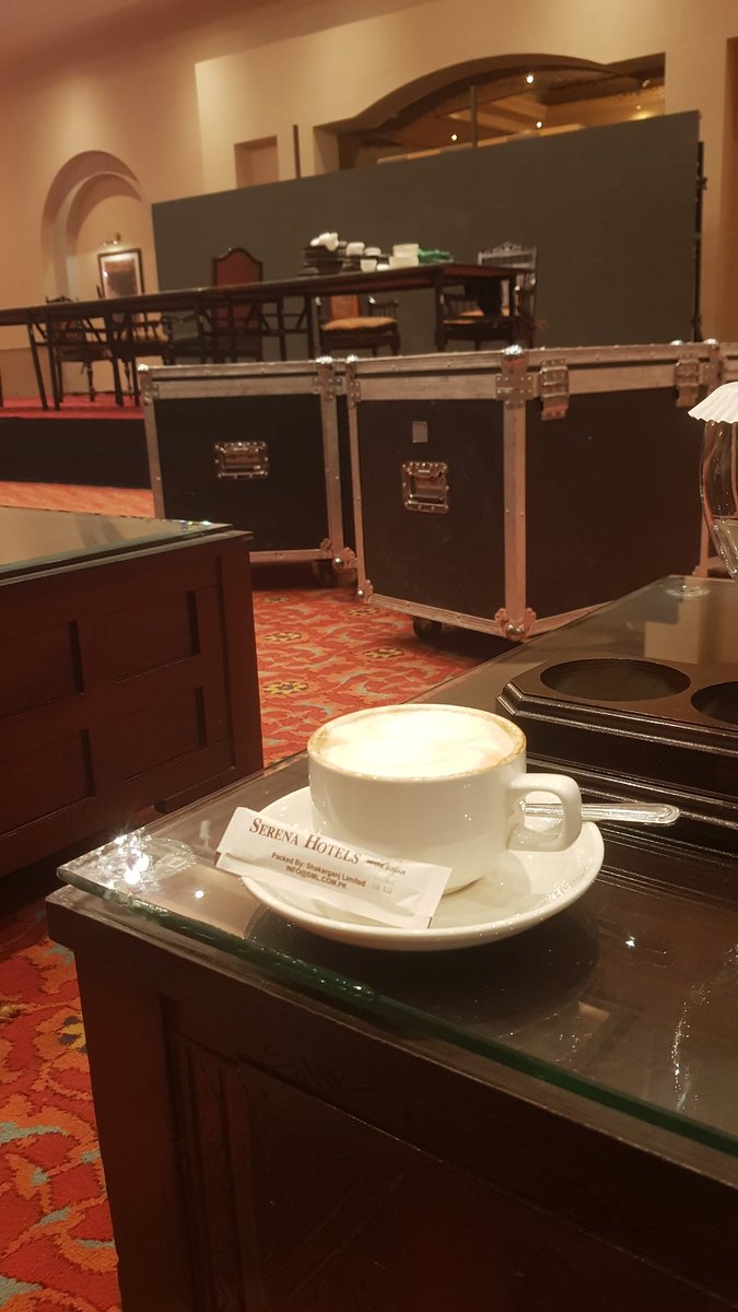 LifeOfUzzi's tweet photo. Much needed coffee break ☕

#CPEC10Years #InternationalConferenceCPEC #CPEC10y #YDFsForCPEC https://t.co/mzhgEhwrmT