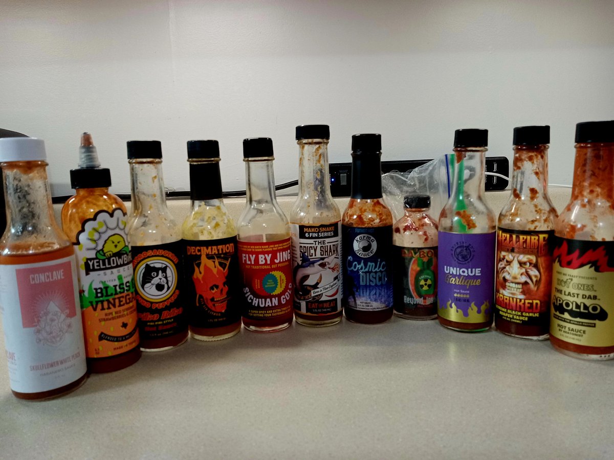 Another lineup to prepare for <a href="/NE_HotSauceFest/">New England Hot Sauce Fest</a> including <a href="/thespicyshark/">The Spicy Shark</a> Mako Snake