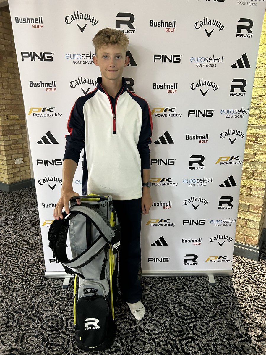 robrockgolftour's tweet photo. Our @PINGTourEurope Major Winners! U18 Boys Gross Jack Farley, U14 Boys Gross Carl Daniel Agapito, U18 Girls Gross @Meganbishopgolf U12 Boys Gross Luke Edis well done guys 🙌 huge thanks @PINGTourEurope for the amazing prizes https://t.co/MIriWc9TYG