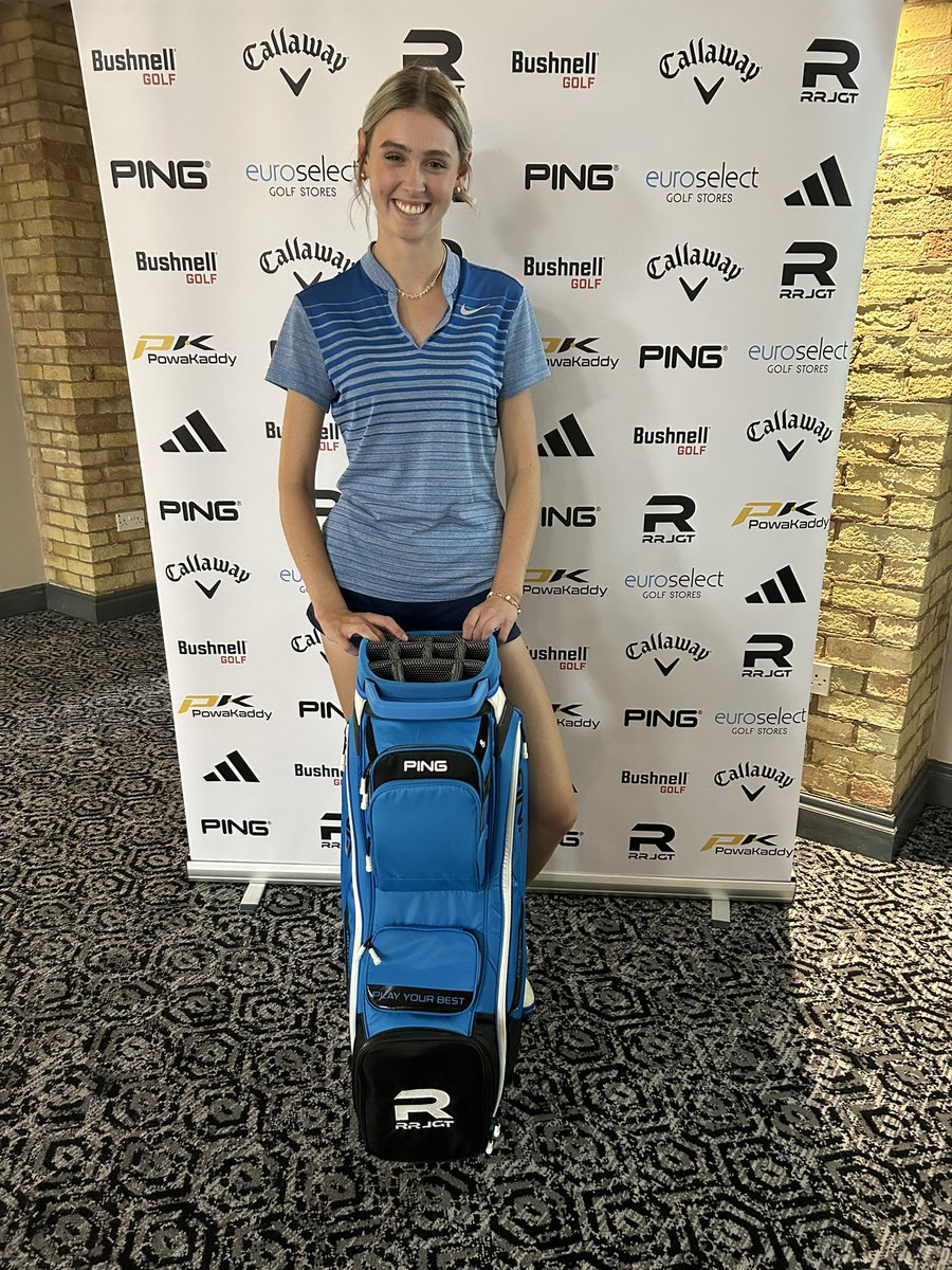 robrockgolftour's tweet photo. Our @PINGTourEurope Major Winners! U18 Boys Gross Jack Farley, U14 Boys Gross Carl Daniel Agapito, U18 Girls Gross @Meganbishopgolf U12 Boys Gross Luke Edis well done guys 🙌 huge thanks @PINGTourEurope for the amazing prizes https://t.co/MIriWc9TYG