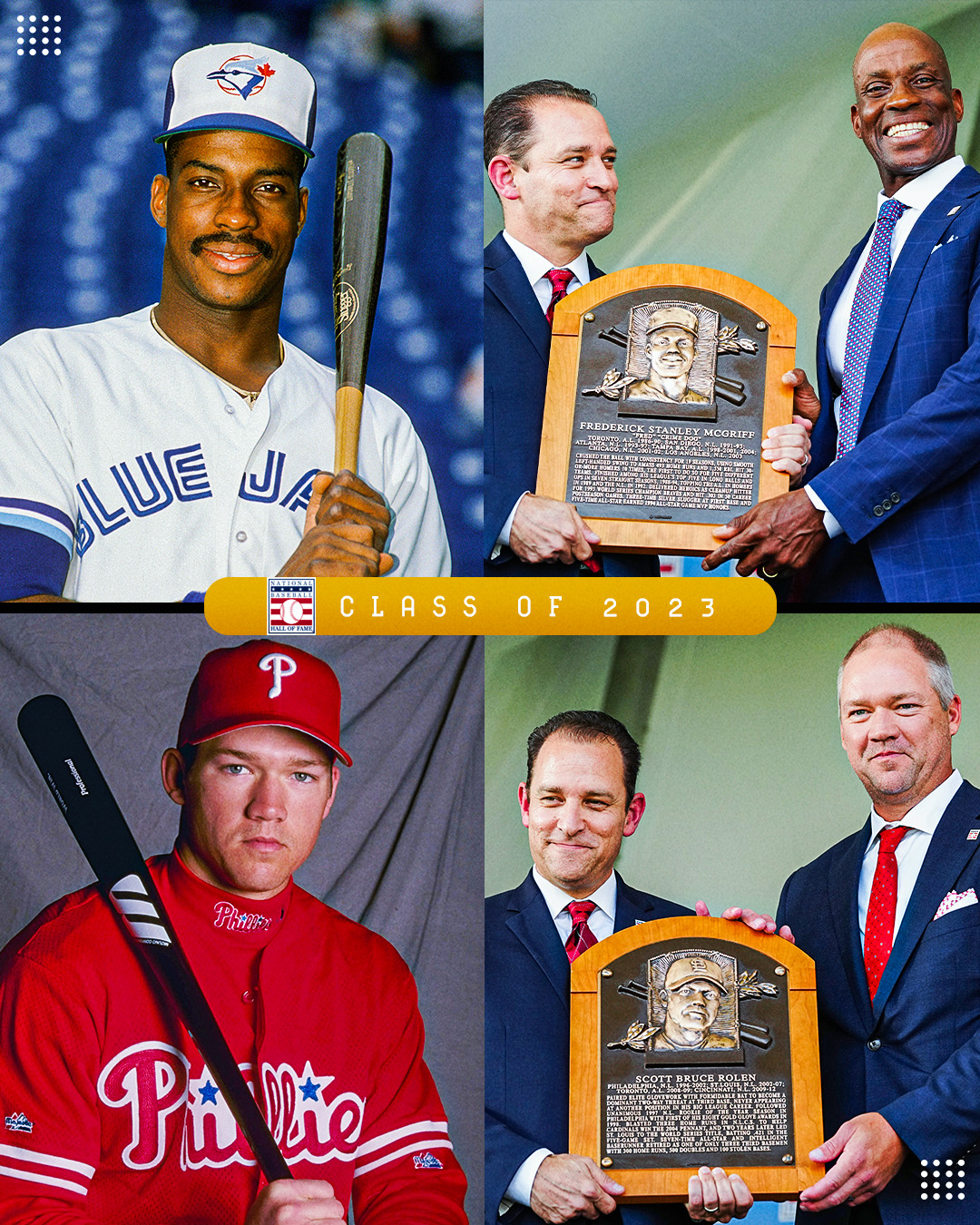 MLB on X: How it started ➡️ How it's going: Hall of Fame