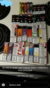 MKUltraproof's tweet photo. not going to pretend to be better than this one of my boys bought like 120 bucks of vapes of this site that didn't ID. we ripped that shit for the entire 2021 summer https://t.co/E00dtbw9ev