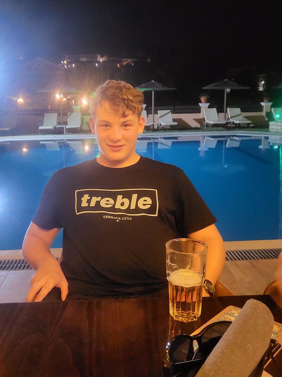dbluebomber's tweet photo. The Cult in Corfu @terrace_cult @Saul88Foy @nath https://t.co/rkJOIOuYUD