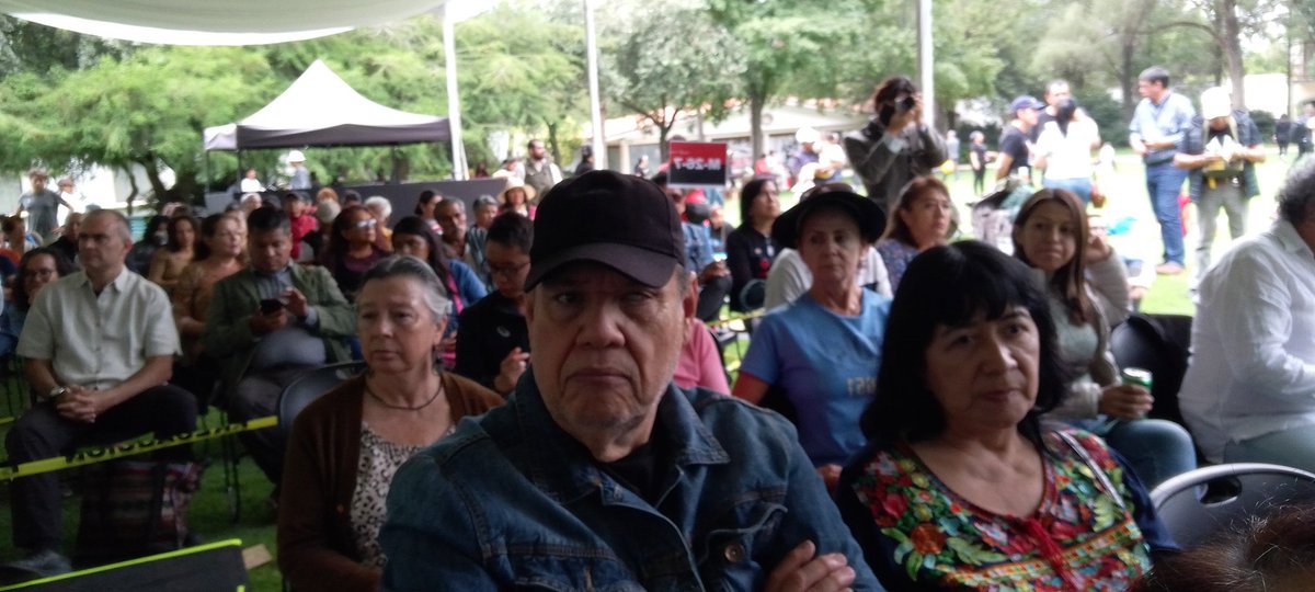 NormitaRDerivet's tweet photo. Intelectuales mexicanos se pronuncian contra el bloqueo a Cuba en el Complejo Cultural Los Pinos, Alberto Hijar, Luis Hernández y Gabino Palomares junto a Nelson Ocaña Encargado de negocios de EmbaCuba México #MejorSinBloqueo #UnidosEnVictorias https://t.co/1YqQF9l5Oa