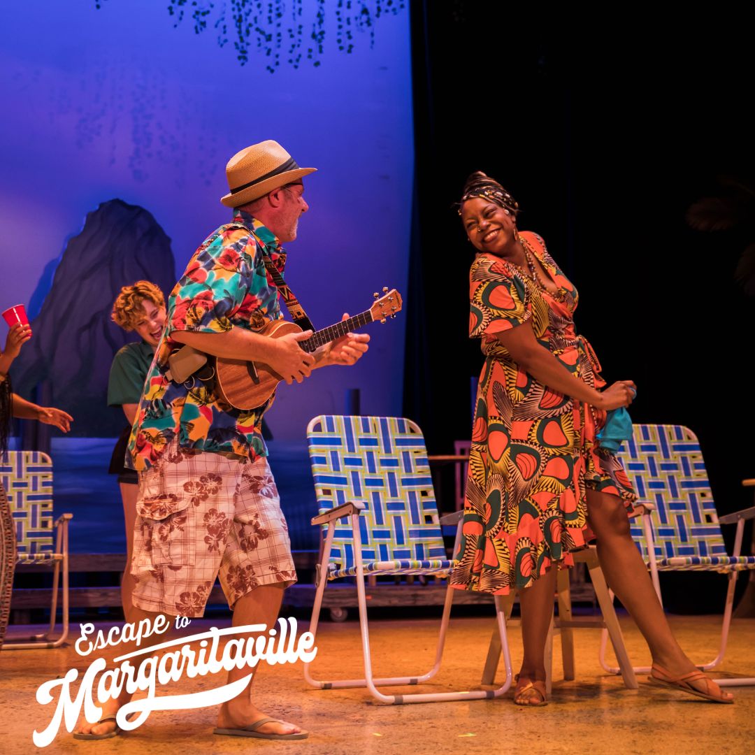 The island vibes are going strong onstage at Circa! Our audiences are already LOVING Escape to Margaritaville! This show has it all- love, music, dreams...and maybe a little booze thrown in there, too! 309-786-7733 x2 for tickets!