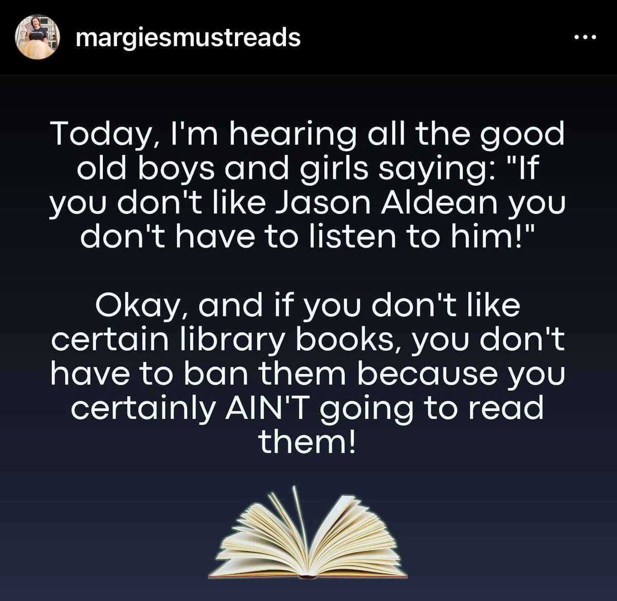 😎 I’ll just leave this right here. ❤️‍🔥 :Credit to margiesmustreads from Insta: #FoodForThought #LibrariansStandingTogether #fREADomToRead #IntellectualFreedom 🤓📖📚