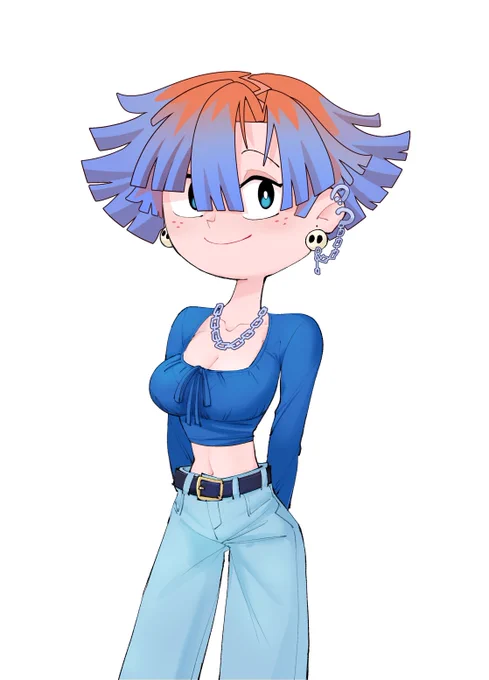 Wanted to try my hand at a few- I see a hair base and the inner kid obsessed with dolldivine games takes over