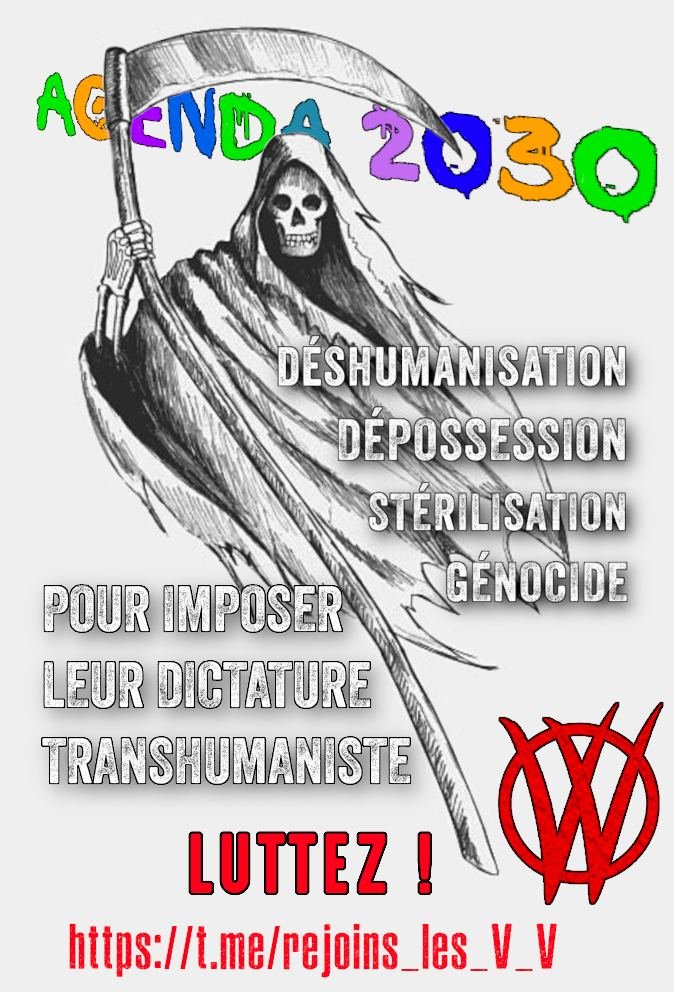 GinaLiberta's tweet image. La destruction est le seul but de l'élite mondialiste.
Crions la vérité qu'elle déteste tant.
#V_V