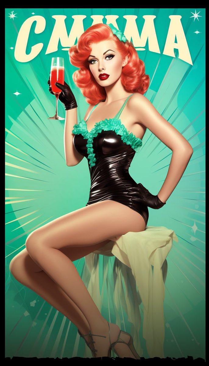 ai_artworkgen's tweet photo. 👉👀 PROMPT DROP

“Vintage Shot | Comic | Glamorous | Pin-up model posing | Vibrant comic poster --ar 4:7 --v 5.2”

#Midjourney #AIArt #PromptDrop #AITips #AIArtCommuity https://t.co/bzJTPsQYLV