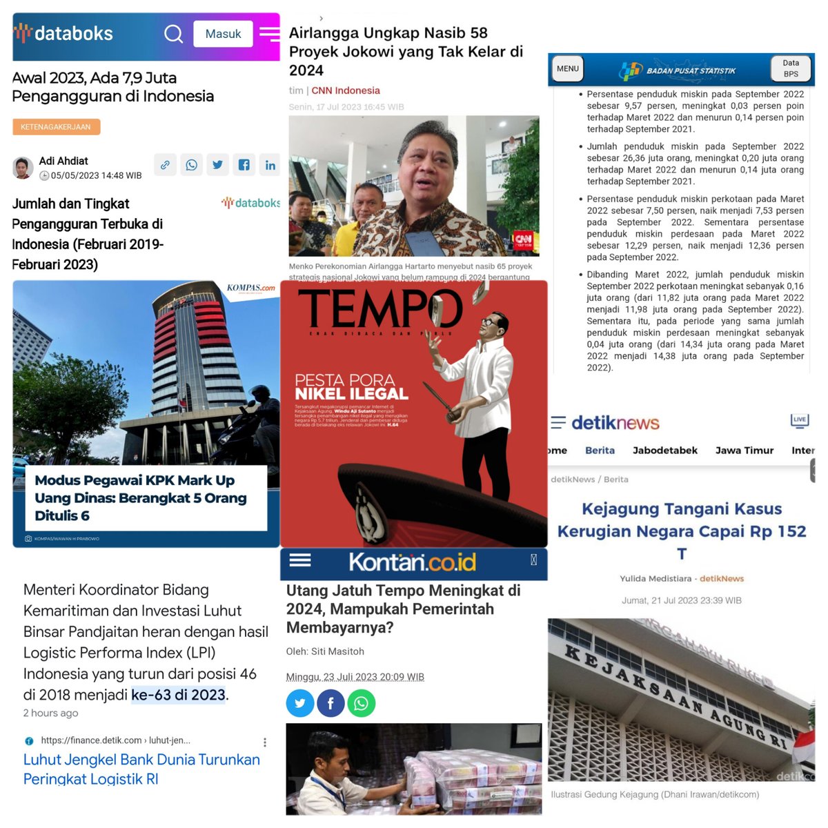 Hasbil_Lbs's tweet photo. Dari sejarah perjalanan bangsa #Indonesia, rezim hari ini lah yang paling parah dan akan meninggalkan PR besar nantinya. 

Jadi wajar, jika rakyat yang faham kondisi hari ini teriak 'Perubahan &amp; Perbaikan' 2024 nanti.

Pak @jokowi 'FAILED'. https://t.co/3A9ymrO6FE