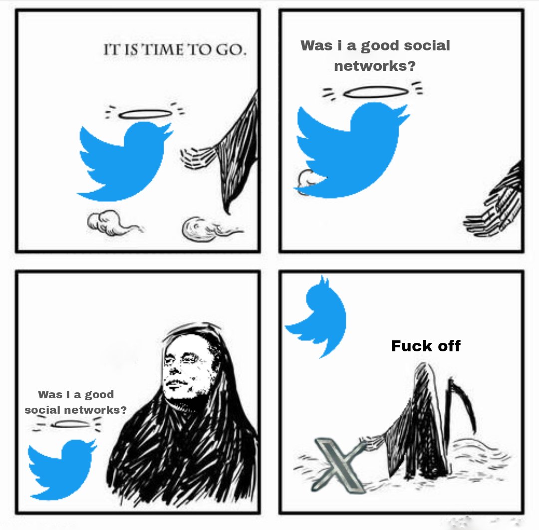 Adieu Twitter, RIP Twitter ..