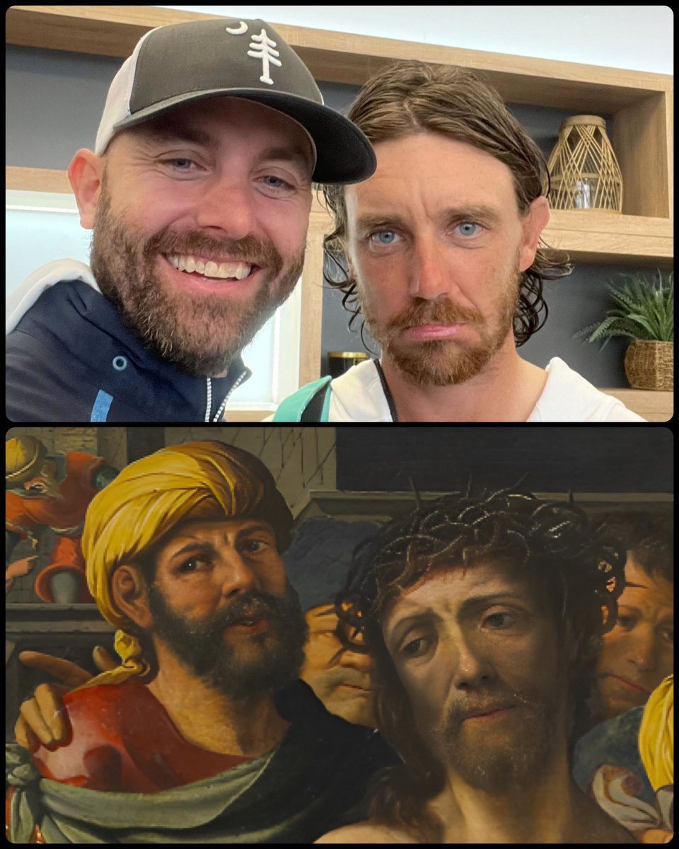 ArtButSports's tweet photo. @NoLayingUp @TronCarterNLU @TommyFleetwood1 The Mocking of Christ, by Jan Sanders van Hemessen, 1560, 📸 via @NoLayingUp https://t.co/3k2GJV08Tb