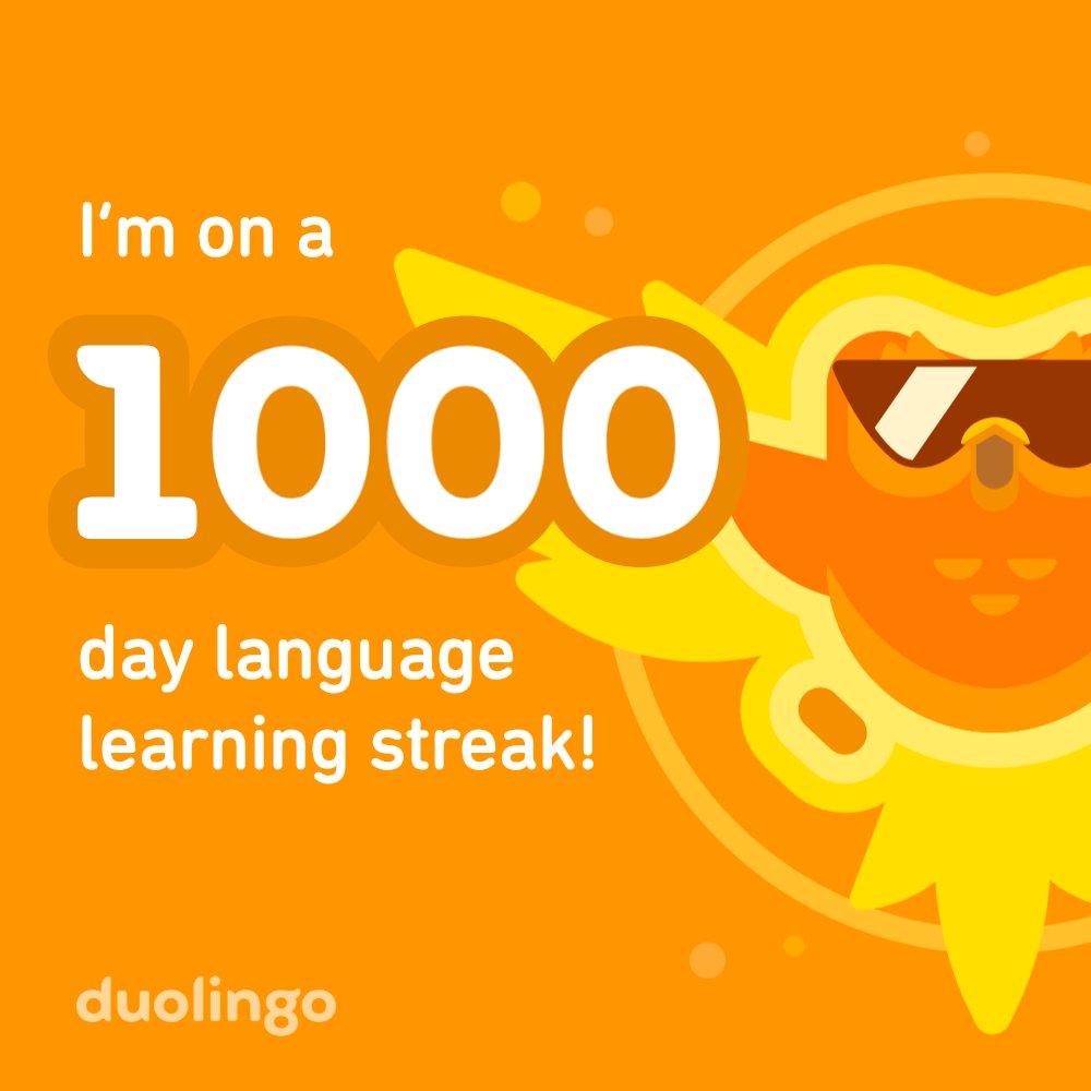 Learn a language with me for free! Duolingo is fun, and proven to work. Here’s my invite link: invite.duolingo.com/BDHTZTB5CWWKT3…