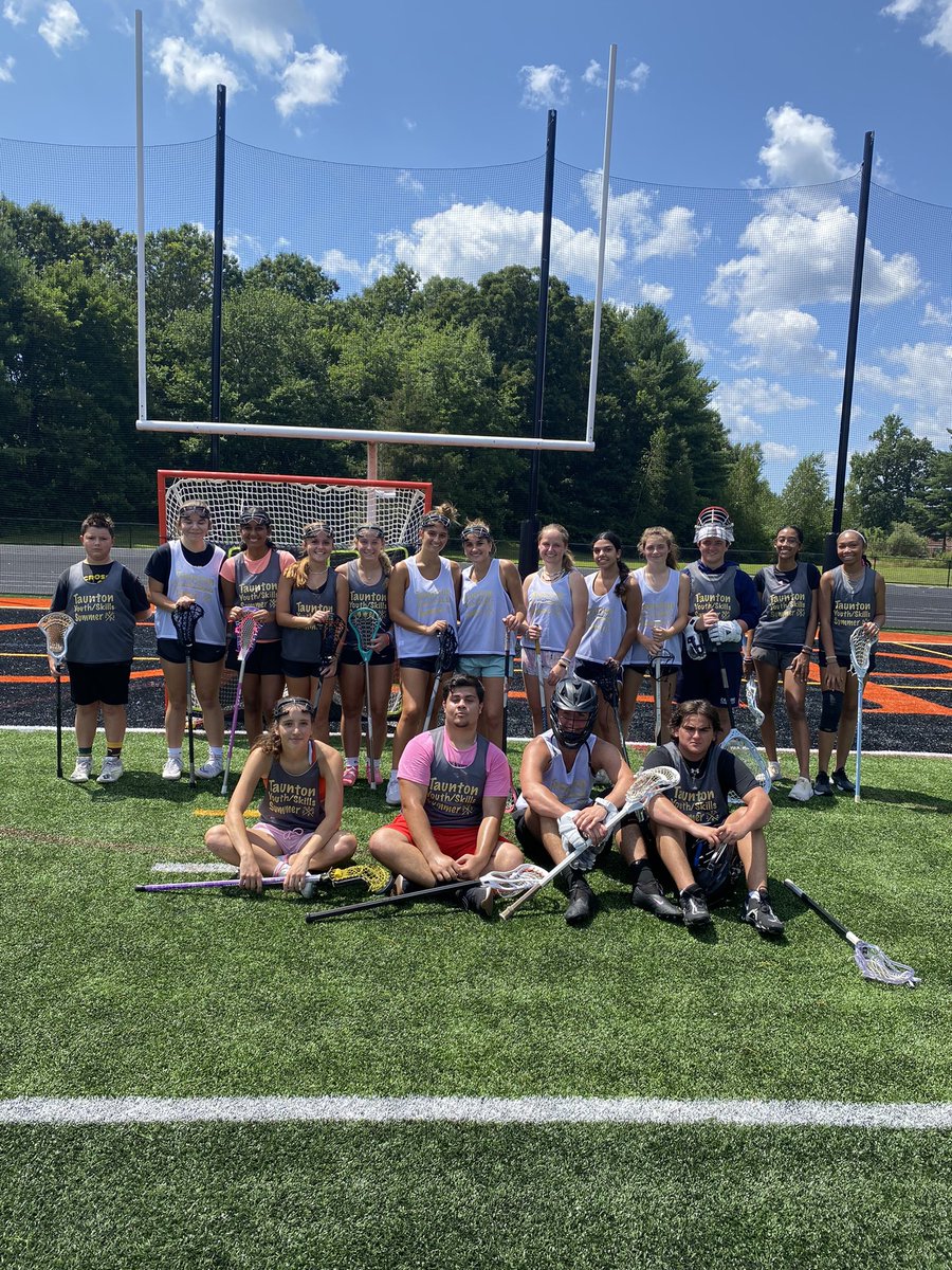 THS Girls Lax (@thsgirlslax0) on Twitter photo 2023 Taunton Youth/Skills Summer clinic players got their pinnies today
We have Taunton, Bristol Plymouth, Silver Lake, and Bridgwater players attending see everyone next Sunday <a href="/Taunton_Schools/">Taunton Public Schools</a> 2023 Taunton Youth/Skills Summer clinic players got their pinnies today
We have Taunton, Bristol Plymouth, Silver Lake, and Bridgwater players attending see everyone next Sunday <a href="/Taunton_Schools/">Taunton Public Schools</a>
