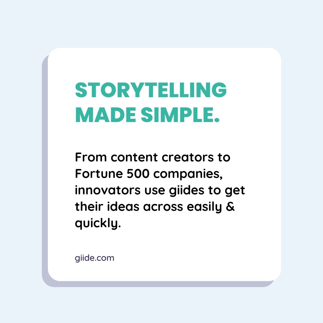 giide's tweet image. Telling your story and getting your points across should never have to be difficult ... and with the help of Giide, it never has to be 😉 

--
#Giide #ContentCreationTools #AudioVisualTools #VideoEditing #AudioEditing #CreativeSoftware #ContentProduction #DigitalContentCreation