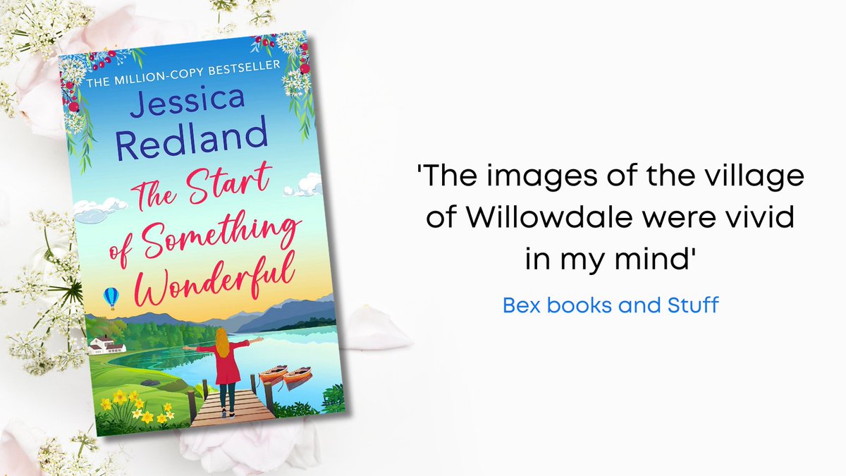 'The images of the village of Willowdale were vivid in my mind' says @bexbooks_stuff about #TheStartOfSomethingWonderful by @JessicaRedland  bexbooksandstuff.com/post/the-start…

Buy now ➡️  mybook.to/Startsomething…